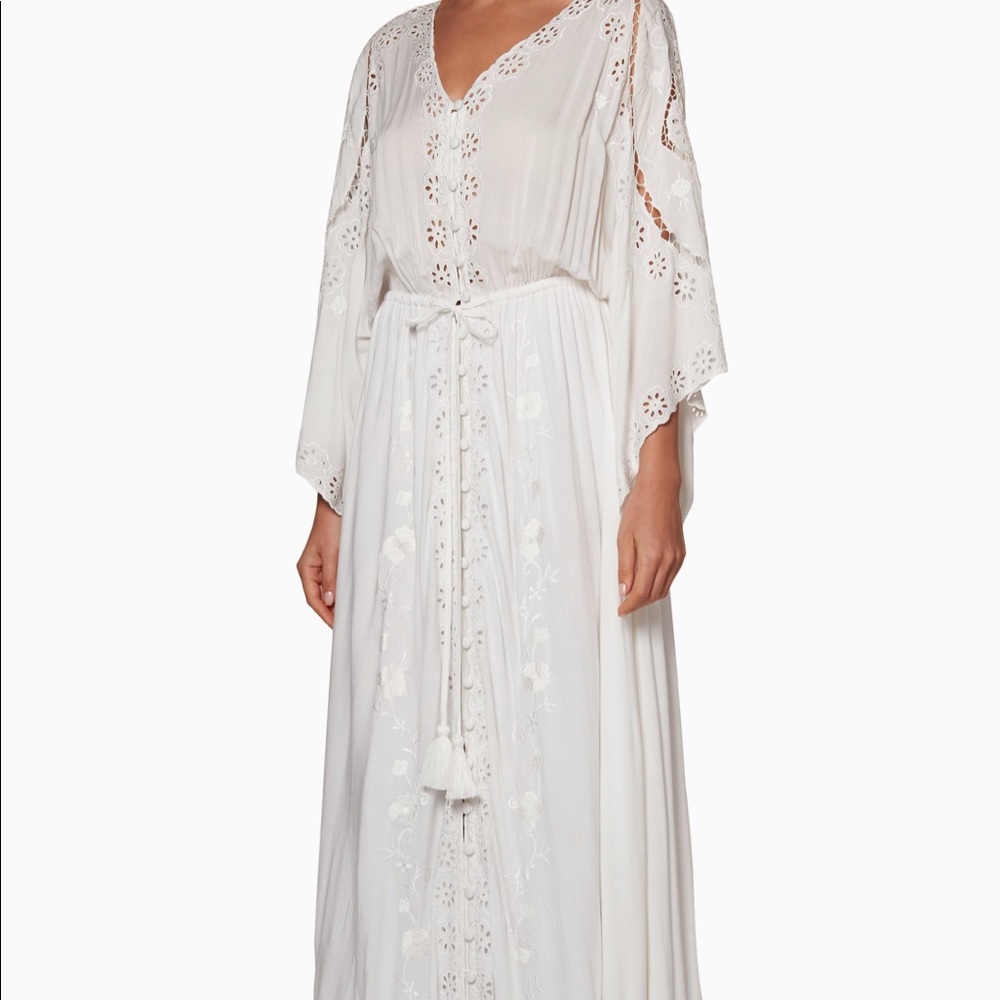 COPY - XL Fillyboo Cleo Embroidered Maxi Dress/Duster